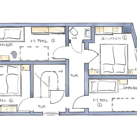 بيت للعطل Haus Seezeit مالتشو