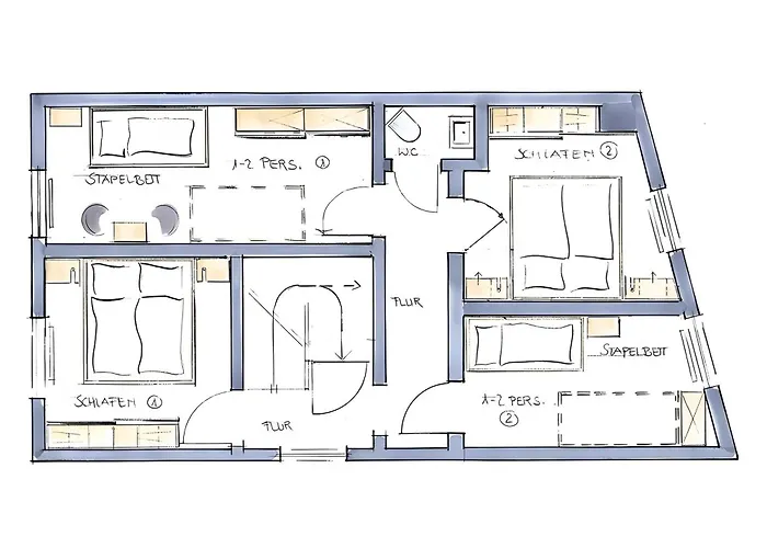 بيت للعطل Haus Seezeit مالتشو